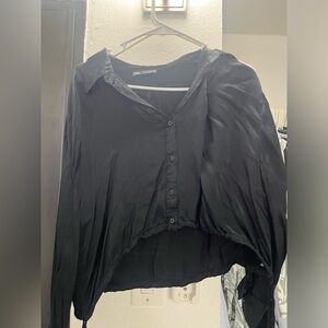 Zara satin top